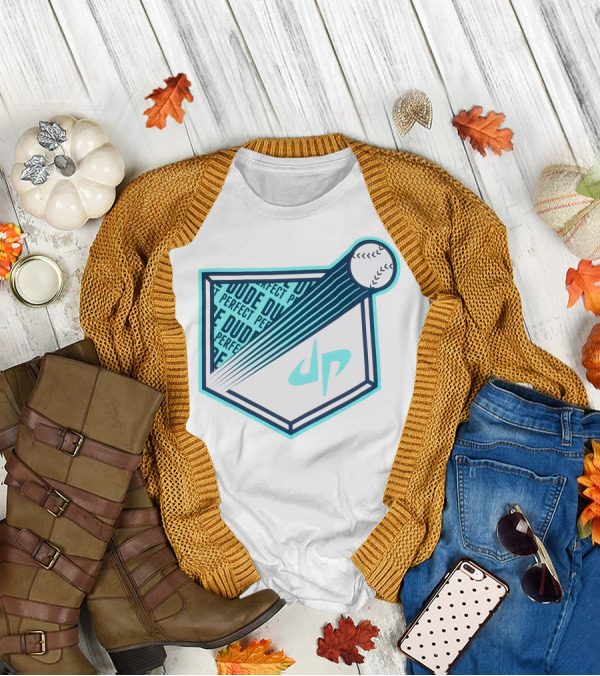 Dude Perfect DP Baseball Pocket T-Shirt