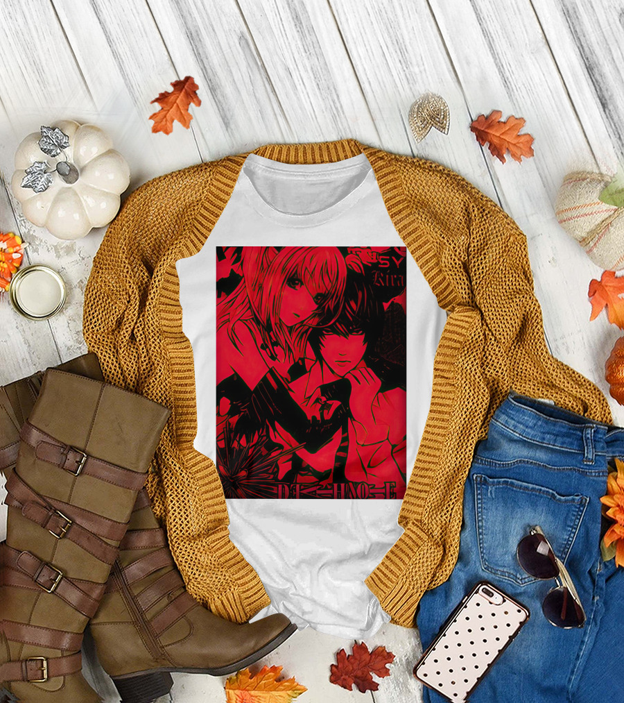 DEATH NOTE Misa Kira Gloom Tomb Shop T-Shirt