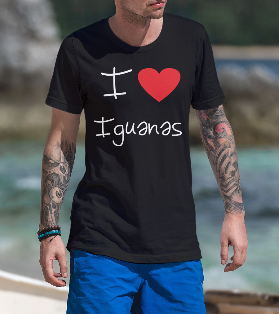 I Heart Iguanas T-Shirt
