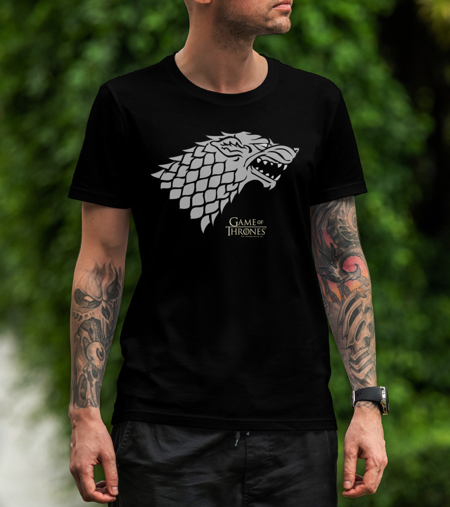 Game Of Thrones Direwolf Sigil Stark House HBO Merch T-Shirt