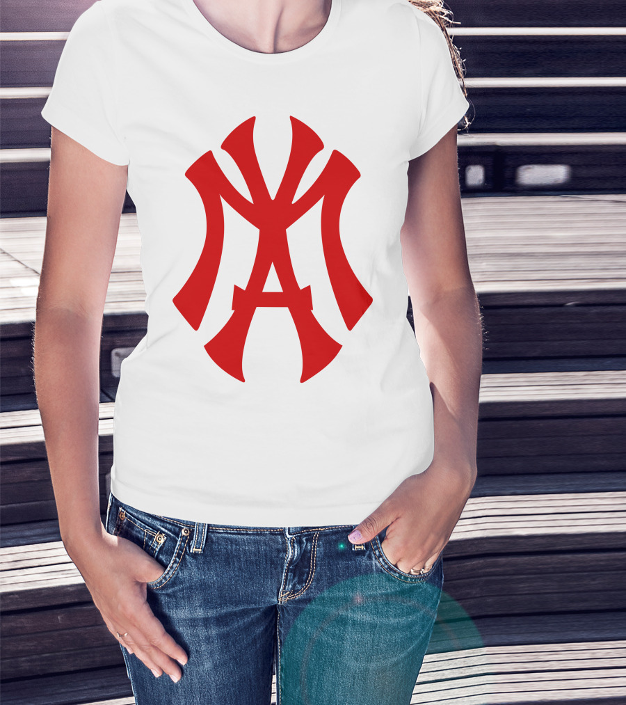 Young Astro Monogram Yankees T-Shirt