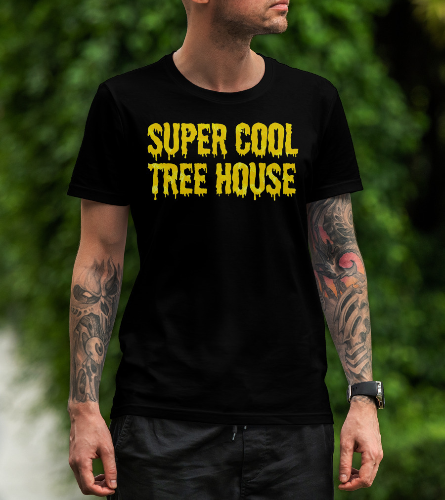 Super Cool Tree House Hood T-Shirt