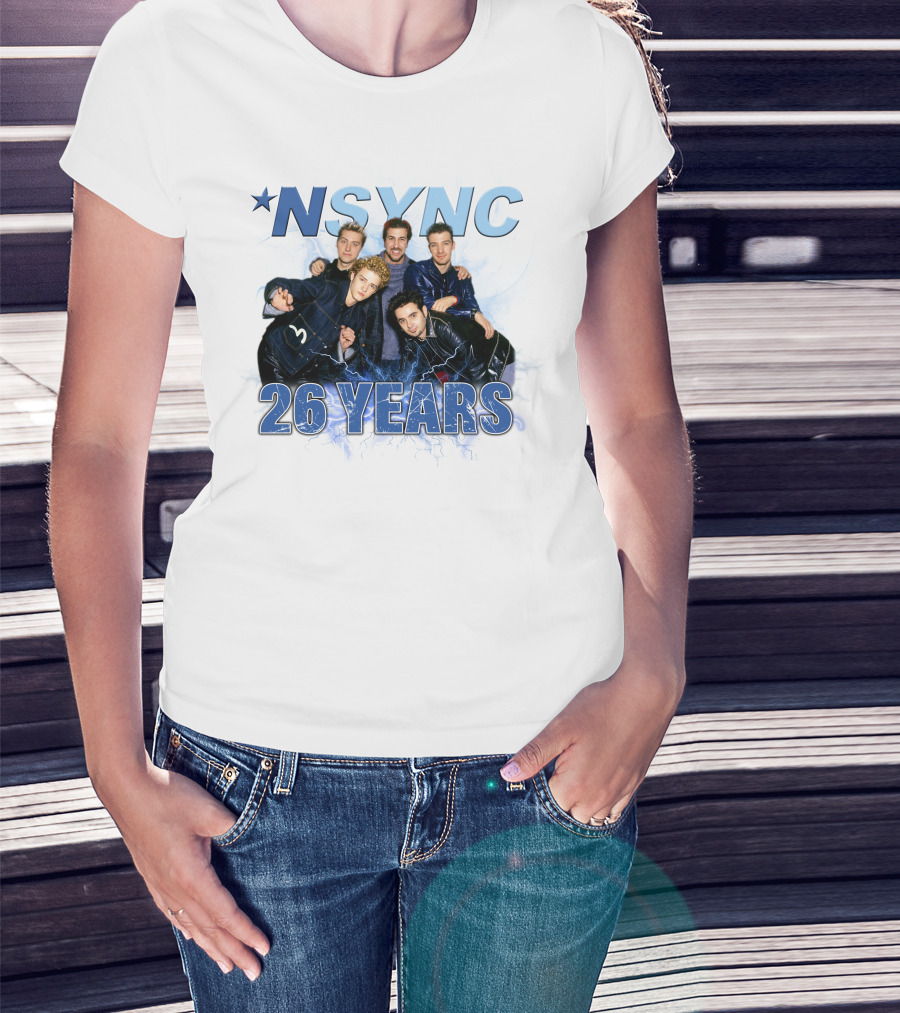 NSYNC 26 Years Old Navy T-Shirt