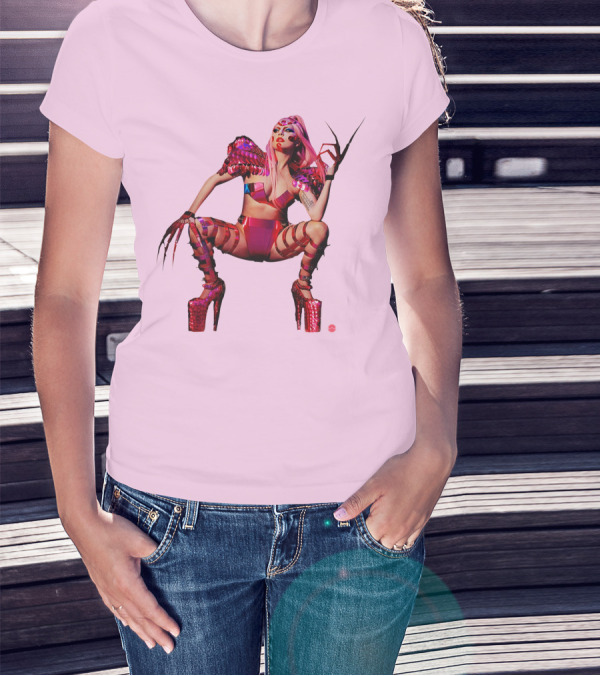 Chromatica Pink Fashion Armor Power Look T-Shirt