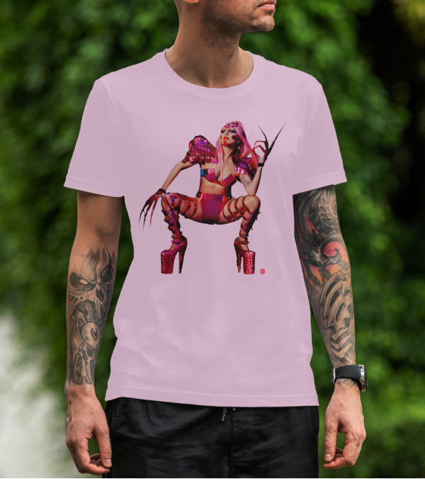 Chromatica Pink Fashion Armor Power Look T-Shirt