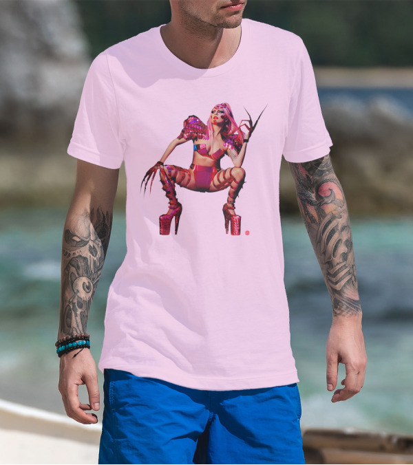 Chromatica Pink Fashion Armor Power Look T-Shirt