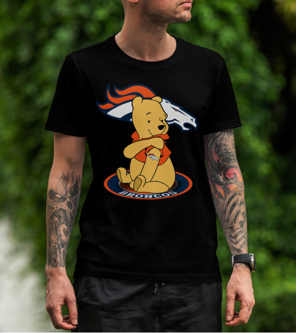 Pooh Broncos Denver Fusion T-Shirt