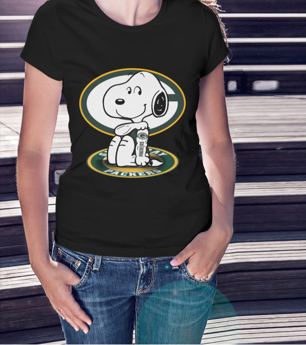 Snoopy Green Bay Packers T-Shirt