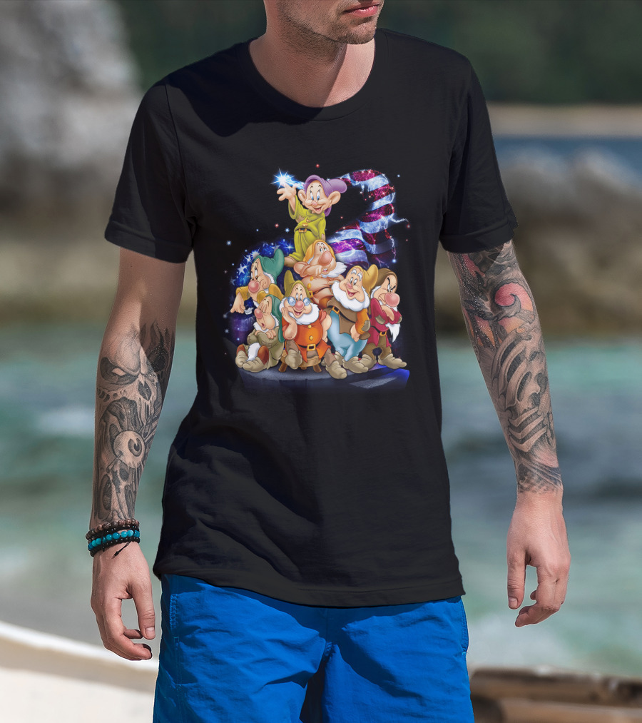 7 Dwarfs Patriotic July Celebration T-Shirt