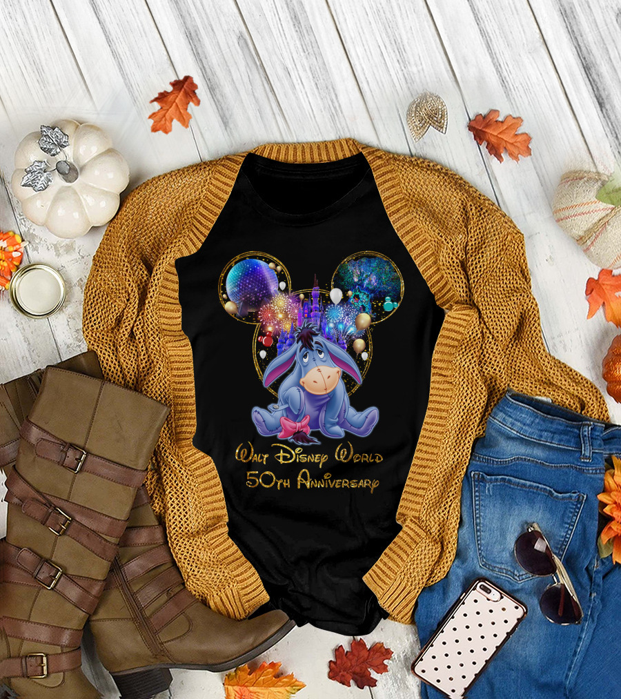 Eeyore Walt Disney World 50th Anniversary T-Shirt