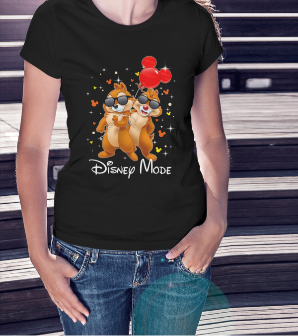 Disney Mode Chip And Dale Balloon Fun T-Shirt