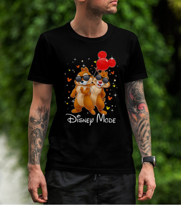 Disney Mode Chip And Dale Balloon Fun T-Shirt