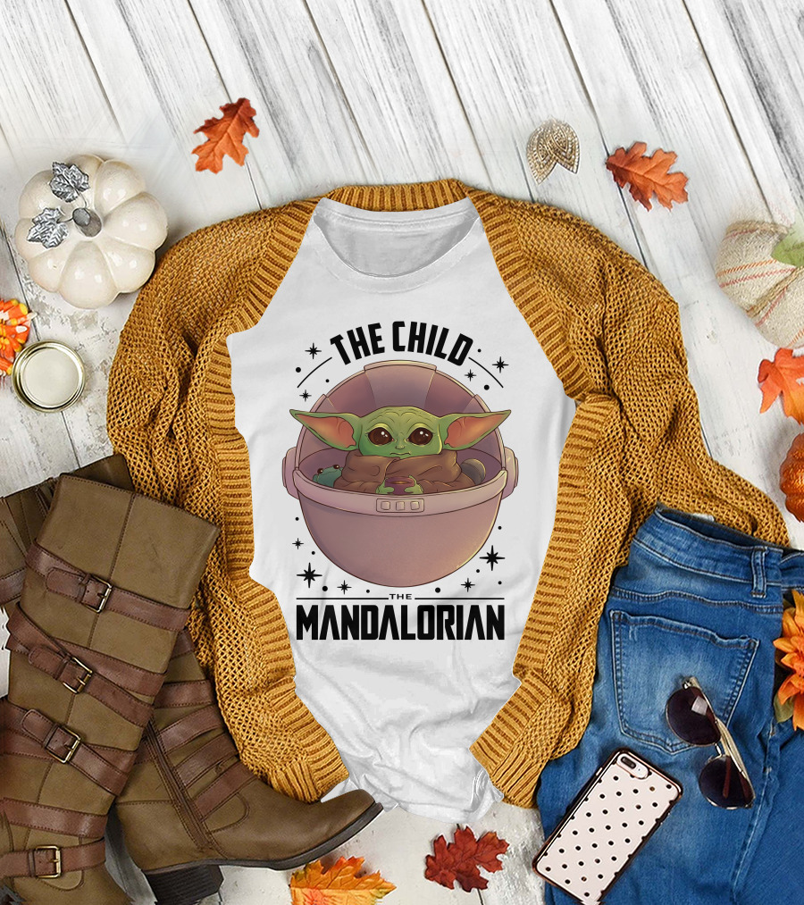 The Child Baby Yoda The Mandalorian Star Wars Capsule T-Shirt