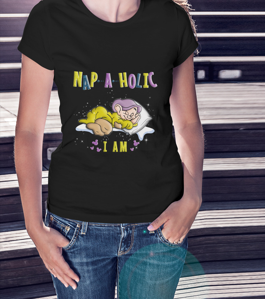 Napaholic I Am Dopey Sleeping Iconic T-Shirt