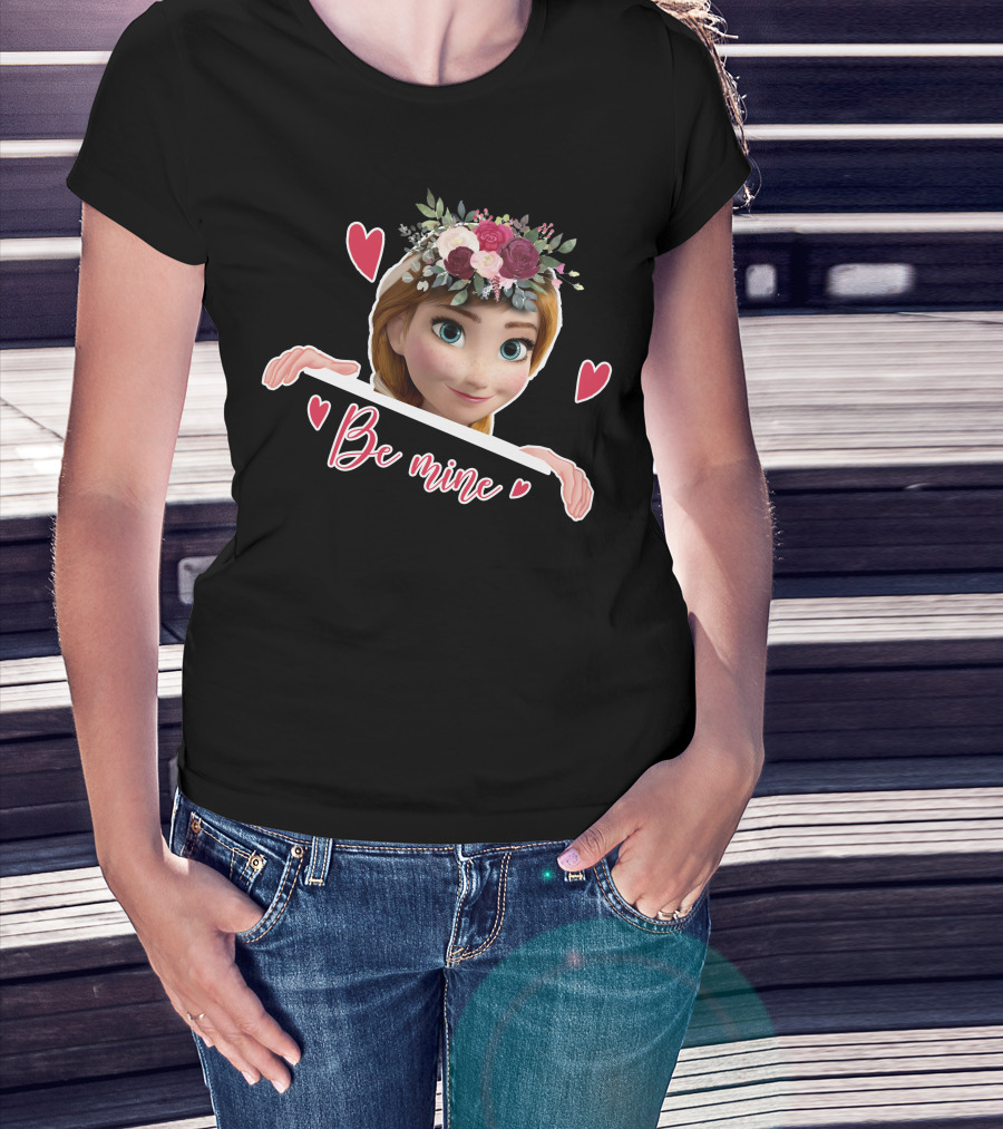 Be Mine Anna Floral Heart T-Shirt