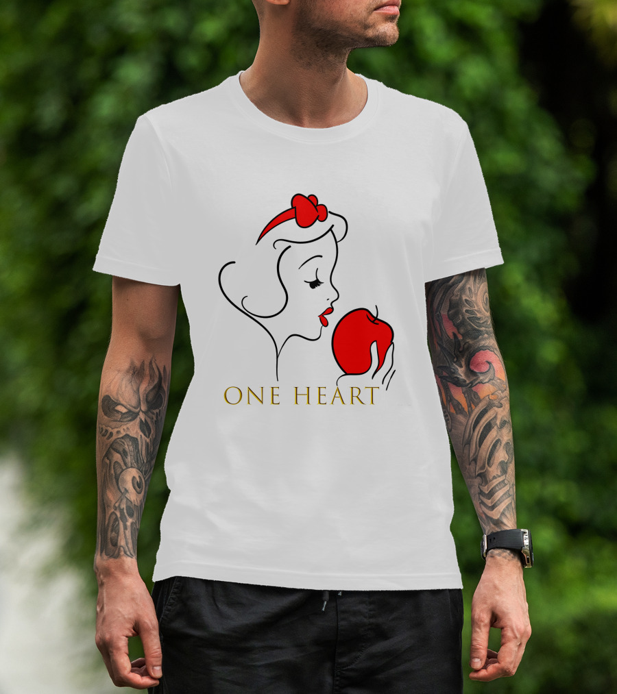 Snow White One Heart Apple T-Shirt