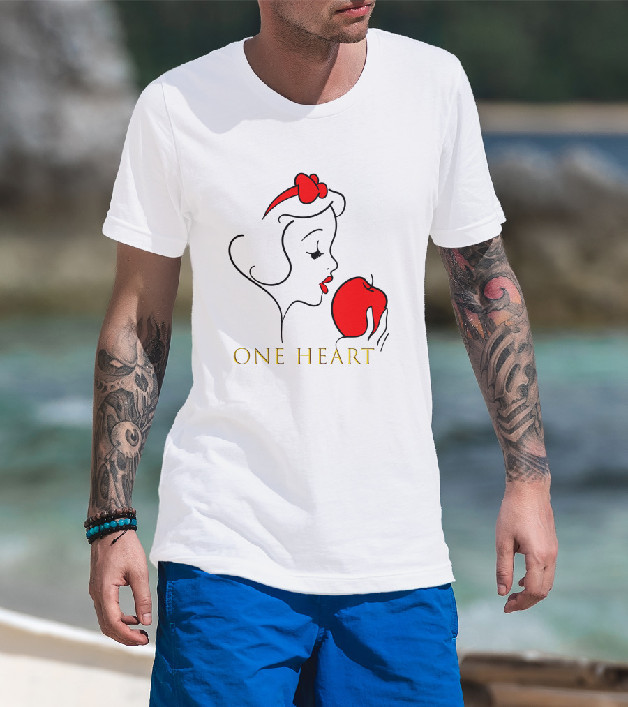 Snow White One Heart Apple T-Shirt
