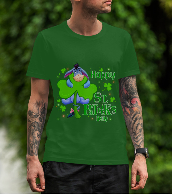 Happy Eeyore St. Patrick's Day T-Shirt