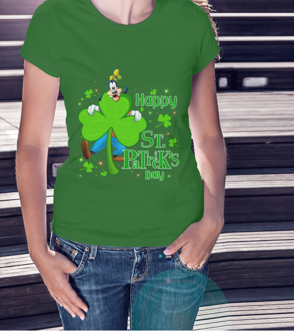 Happy Goofy St. Patrick's Day T-Shirt