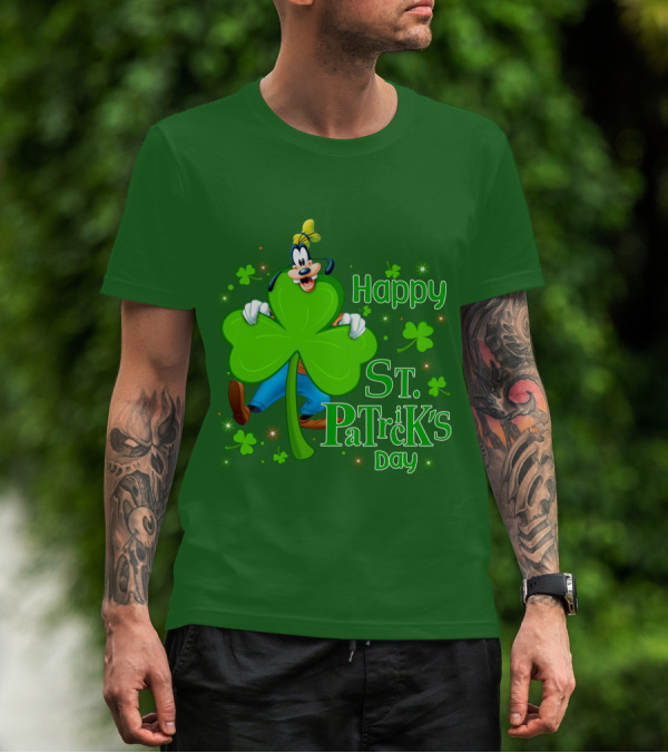 Happy Goofy St. Patrick's Day T-Shirt