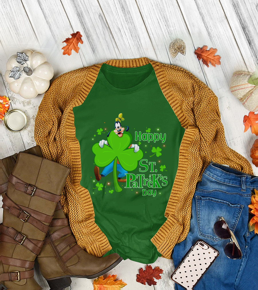 Happy Goofy St. Patrick's Day T-Shirt