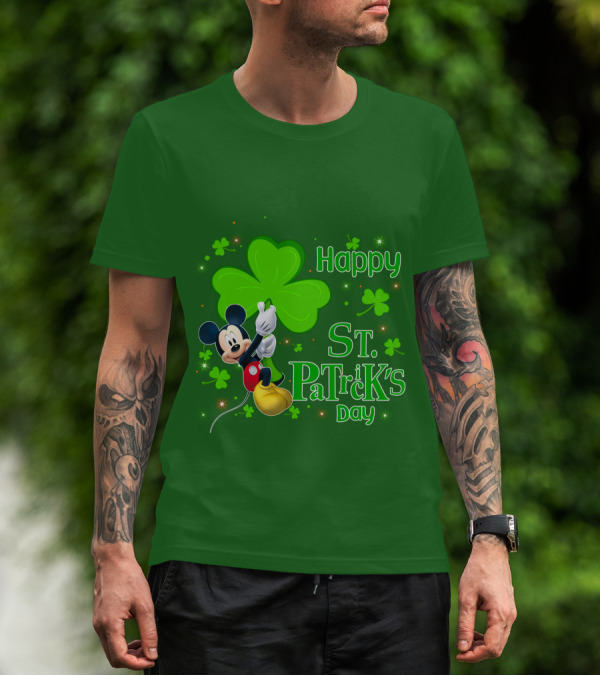 Mickey Happy St. Patrick's Day T-Shirt
