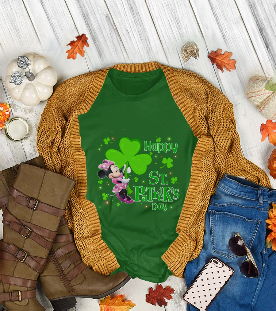 Happy St. Patrick's Day Minnie T-Shirt