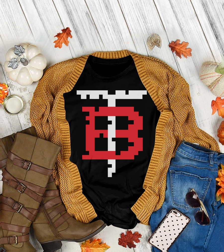 GOOD GAME BLACK TFB BLOCK PIXELATED T-Shirt