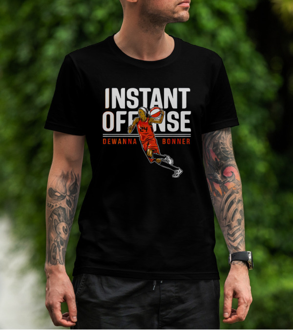 INSTANT OFFENSE DEWANNA BONNER 24 WNBA T-Shirt