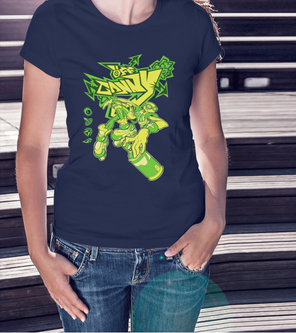 OFFCANNY New Merch Street Art Robot Graffiti T-Shirt
