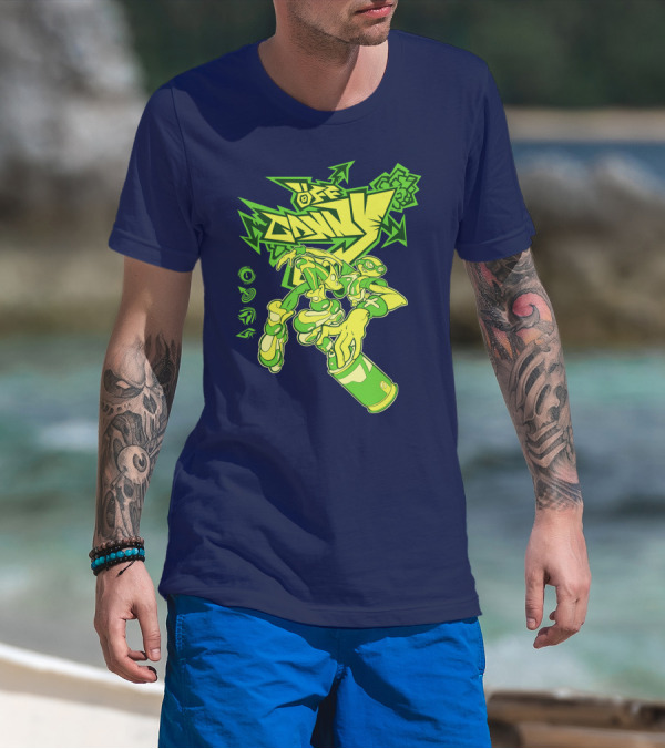 OFFCANNY New Merch Street Art Robot Graffiti T-Shirt