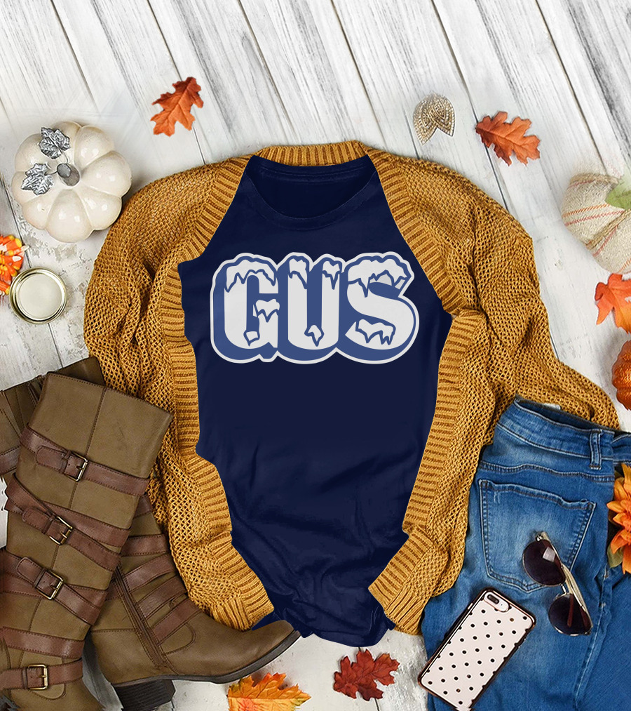 Gus Johnson Merch Ice Font T-Shirt