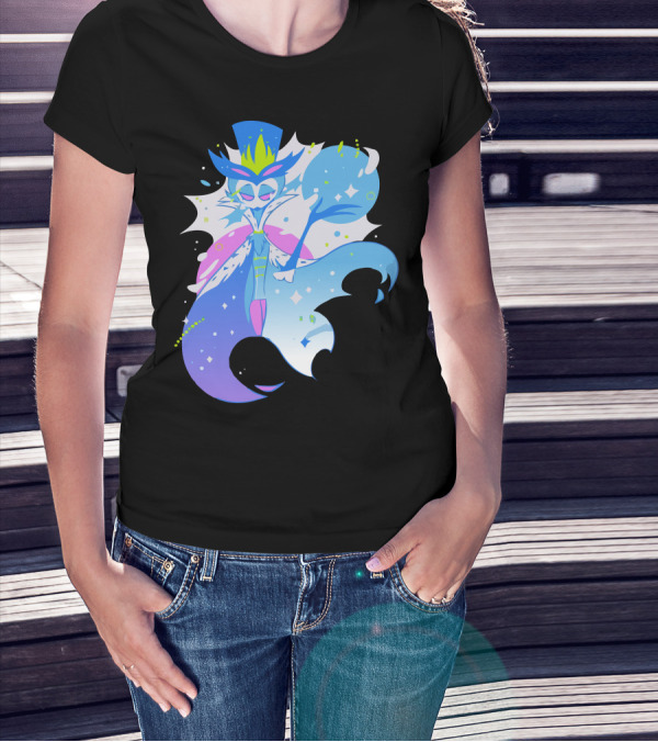 Hazbin Hotel New Merch Sir Pentious Vibrant Character T-Shirt