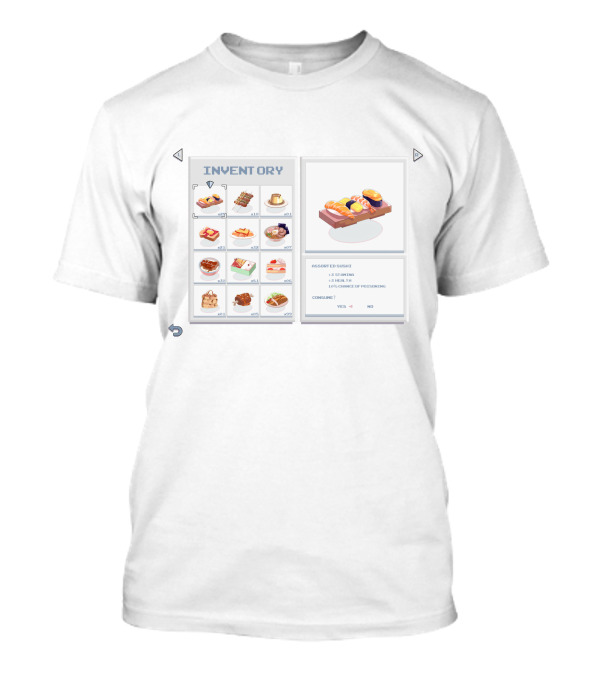 Bibisama Sushi Inventory Assorted Nigiri 12 Portions 4% Risk Yes No T-Shirt