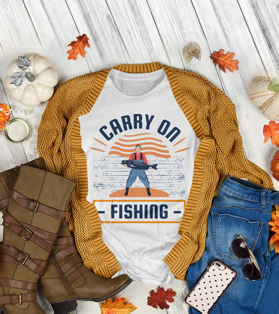 CARRY ON FISHING T-Shirt