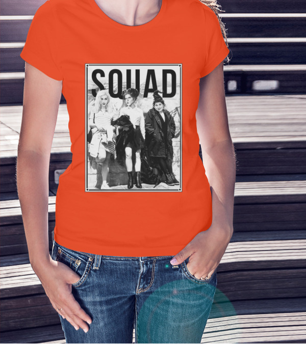 Squad Black And White Trio Vintage Style Hocus Pocus Aesthetic T-Shirt