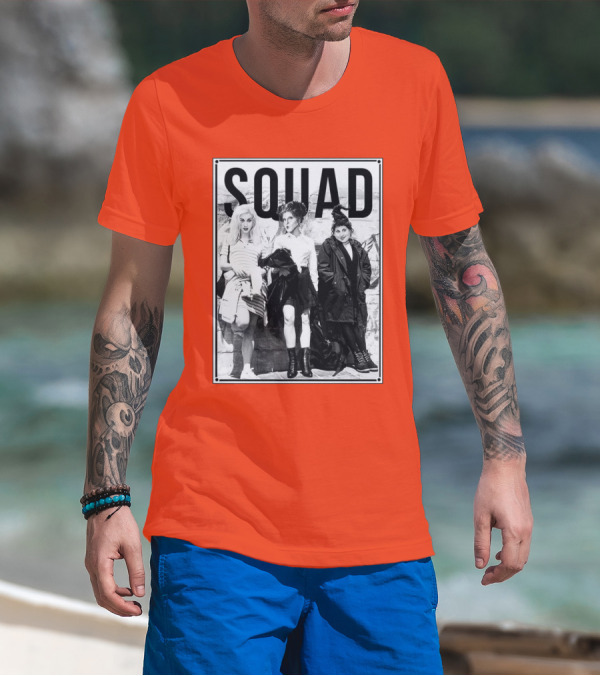 Squad Black And White Trio Vintage Style Hocus Pocus Aesthetic T-Shirt