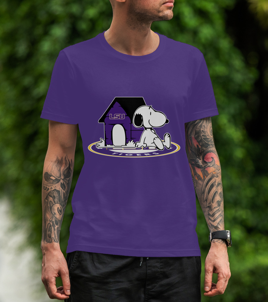 Lsu Tigers Football Fan Now And Forever T-Shirt