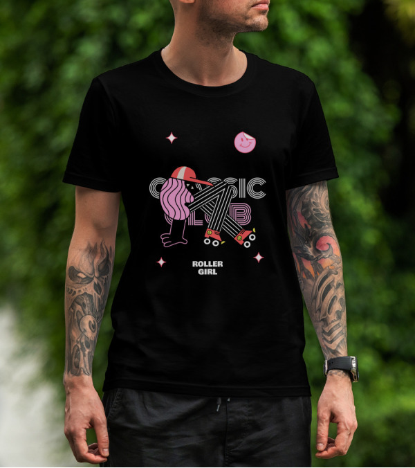 CLASSIC CLUB ROLLER GIRL T-Shirt