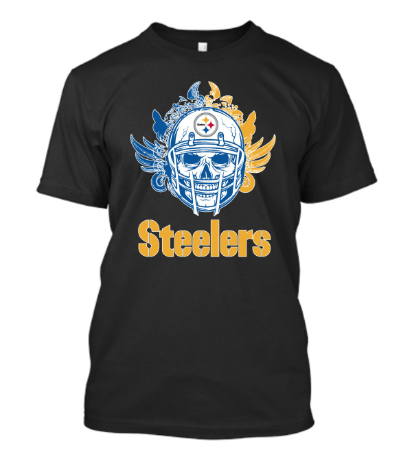 Pittsburgh Steelers Skull Steelers T-Shirt
