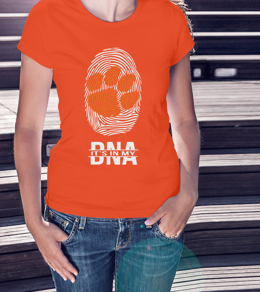 Clemson Tigers It's In My Dna Fingerprint T-Shirt
