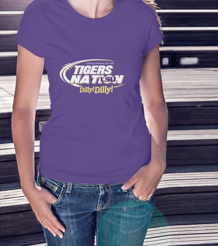 A True Friend Of The LSU Tigers Nation Dilly Dilly T-Shirt