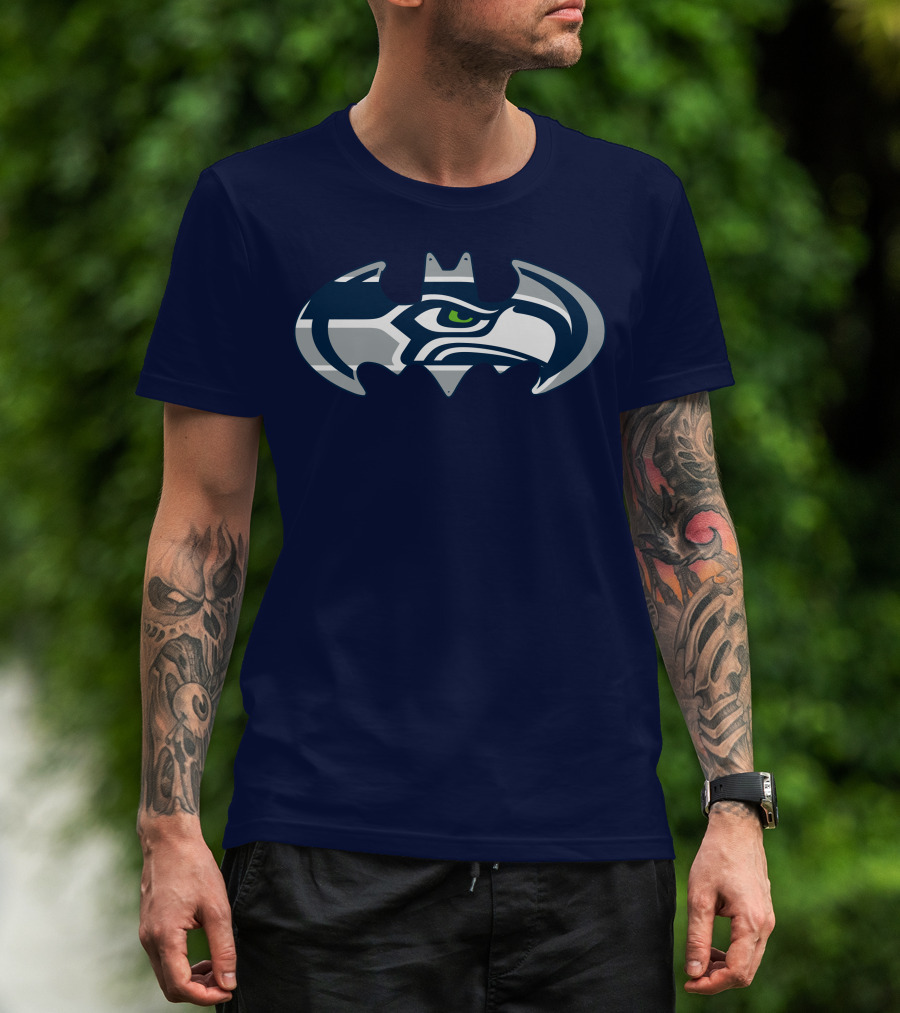 Seattle Seahawks Are Coming Batman T-Shirt