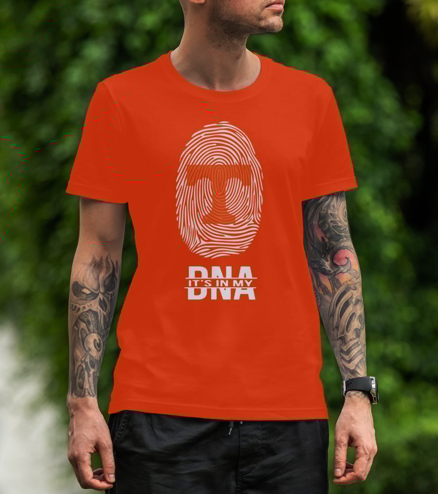 Tennessee Volunteers It's In My Dna Fingerprint Style T-Shirt