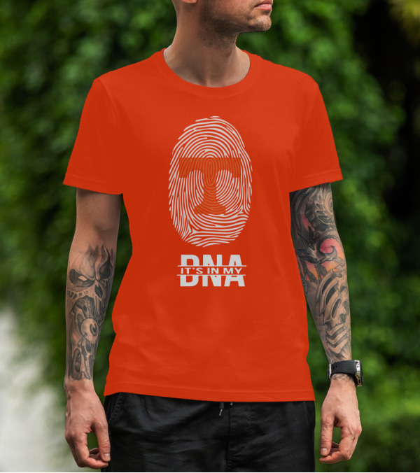 Tennessee Volunteers It's In My Dna Fingerprint Style T-Shirt