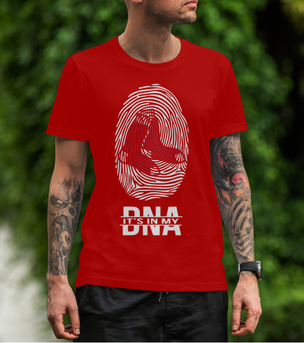 Boston Red Sox It's In My DNA Fingerprint Sox T-Shirt