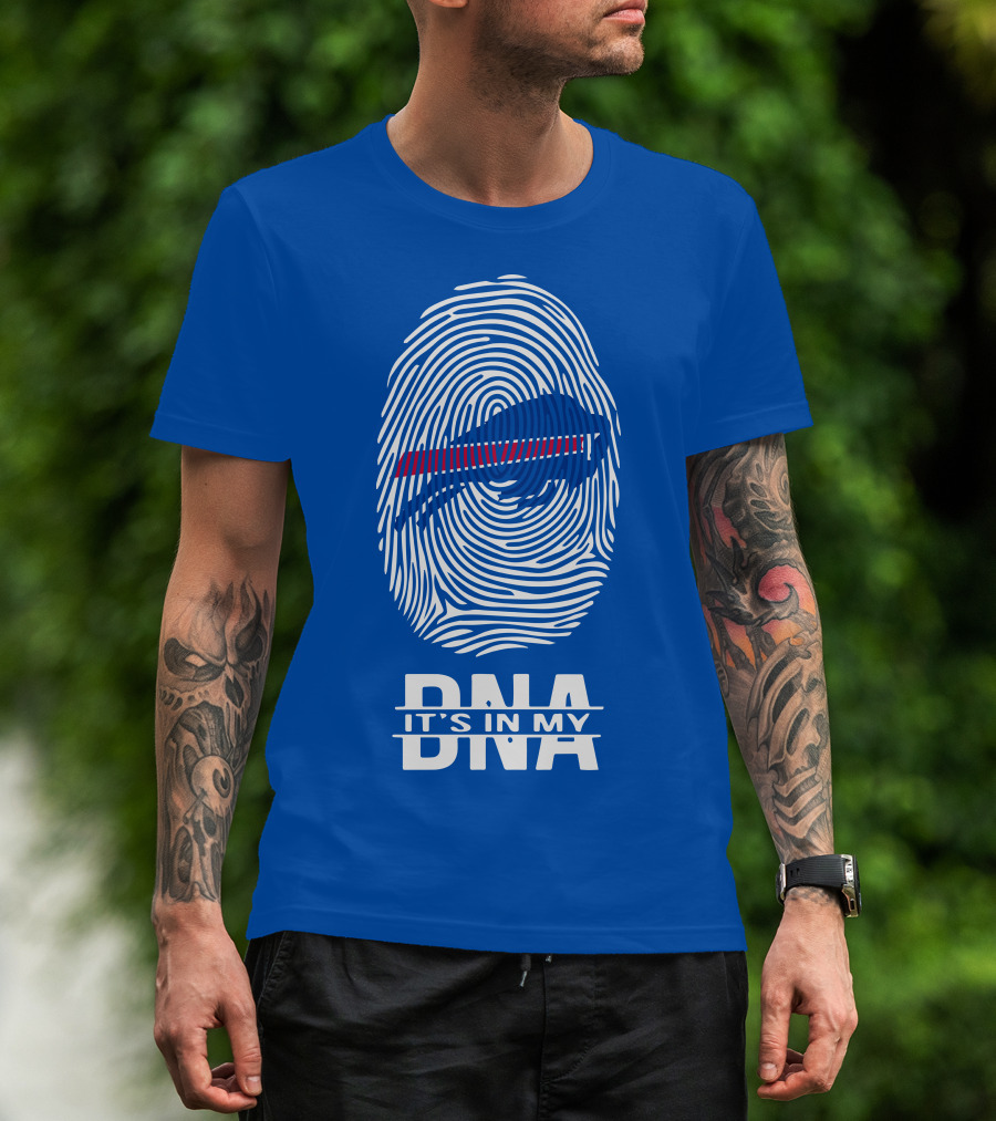 Buffalo Bills It's In My Dna Fingerprint T-Shirt