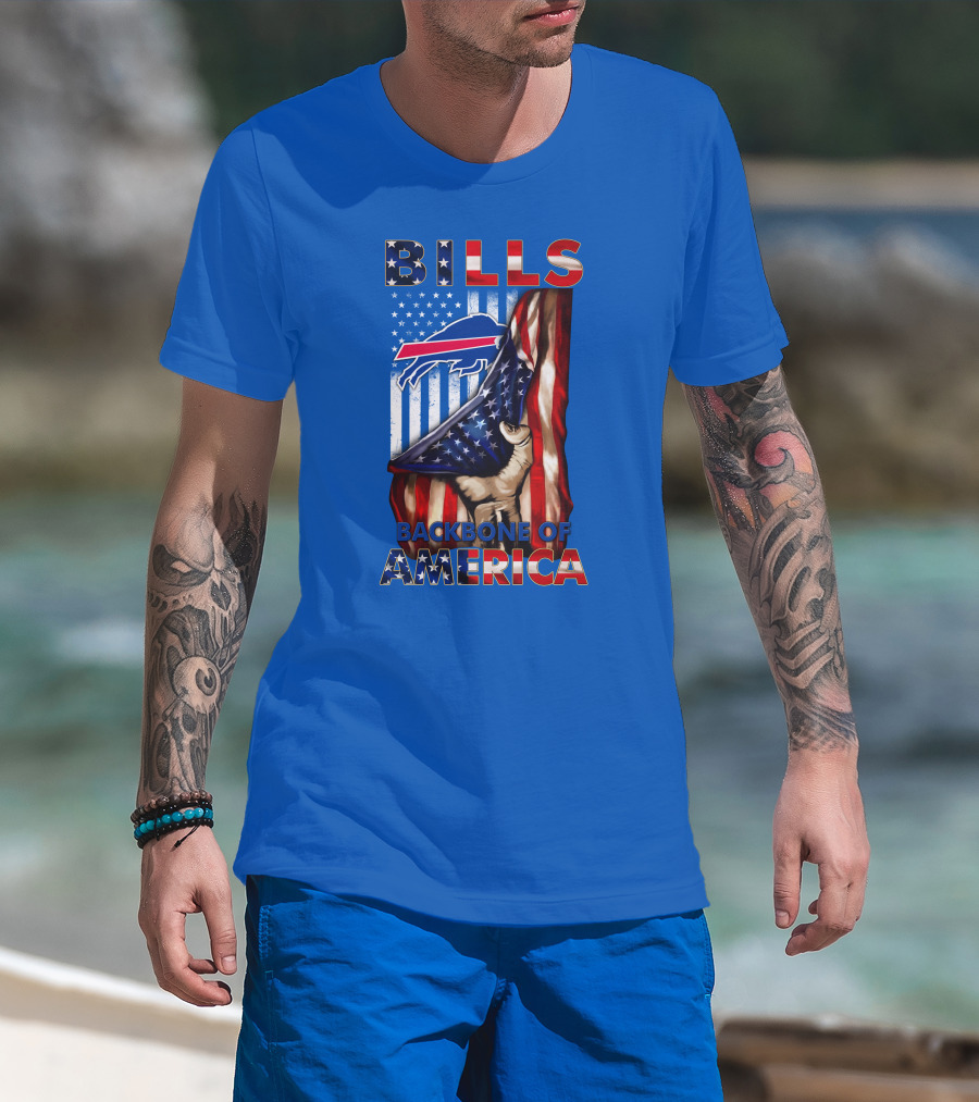 Bills Buffalo Backbone Of America T-Shirt