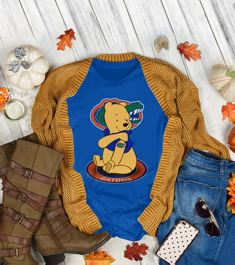 Florida Gators Winnie the Pooh Embrace T-Shirt