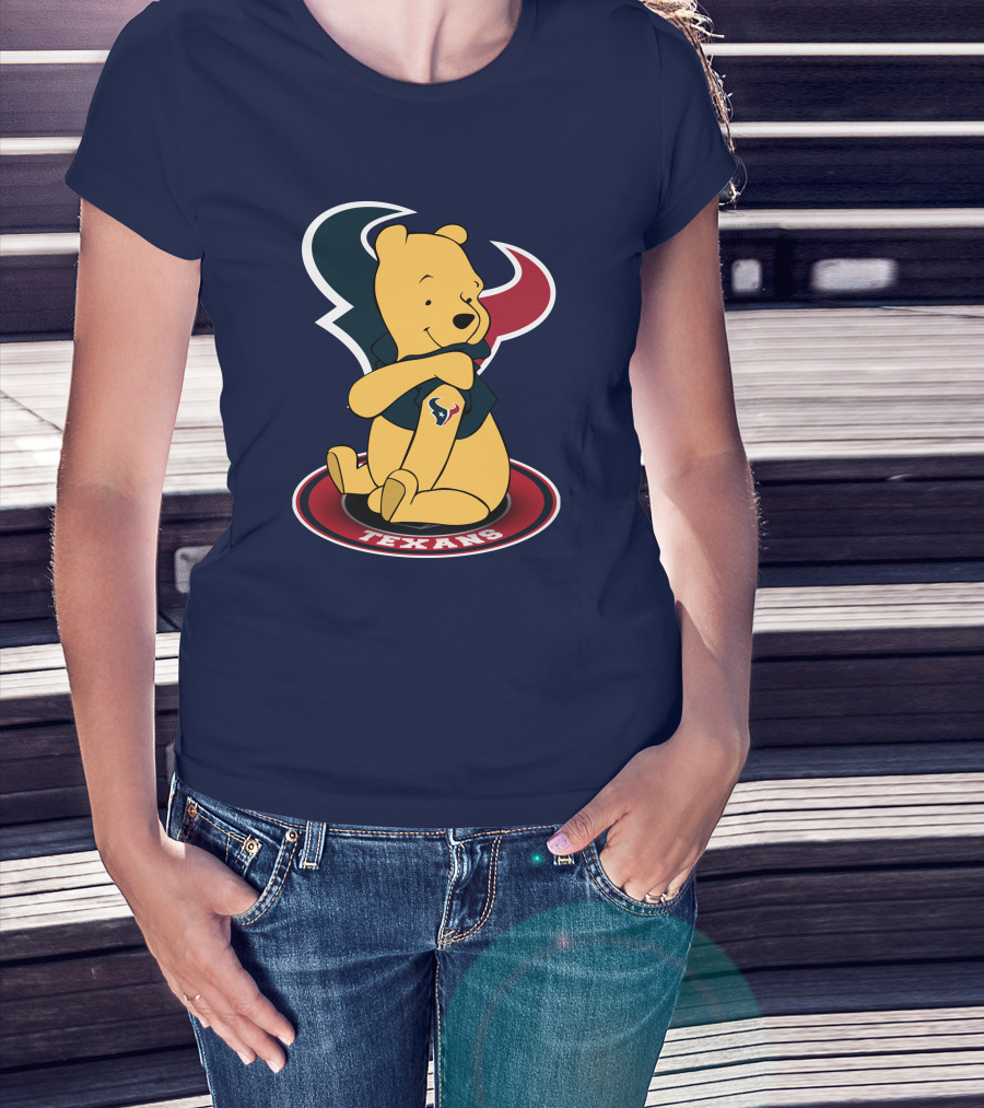 Houston Texans Winnie The Pooh Texans T-Shirt